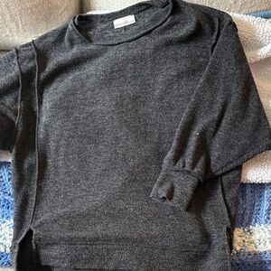 Dark Gray Crewneck Sweater
